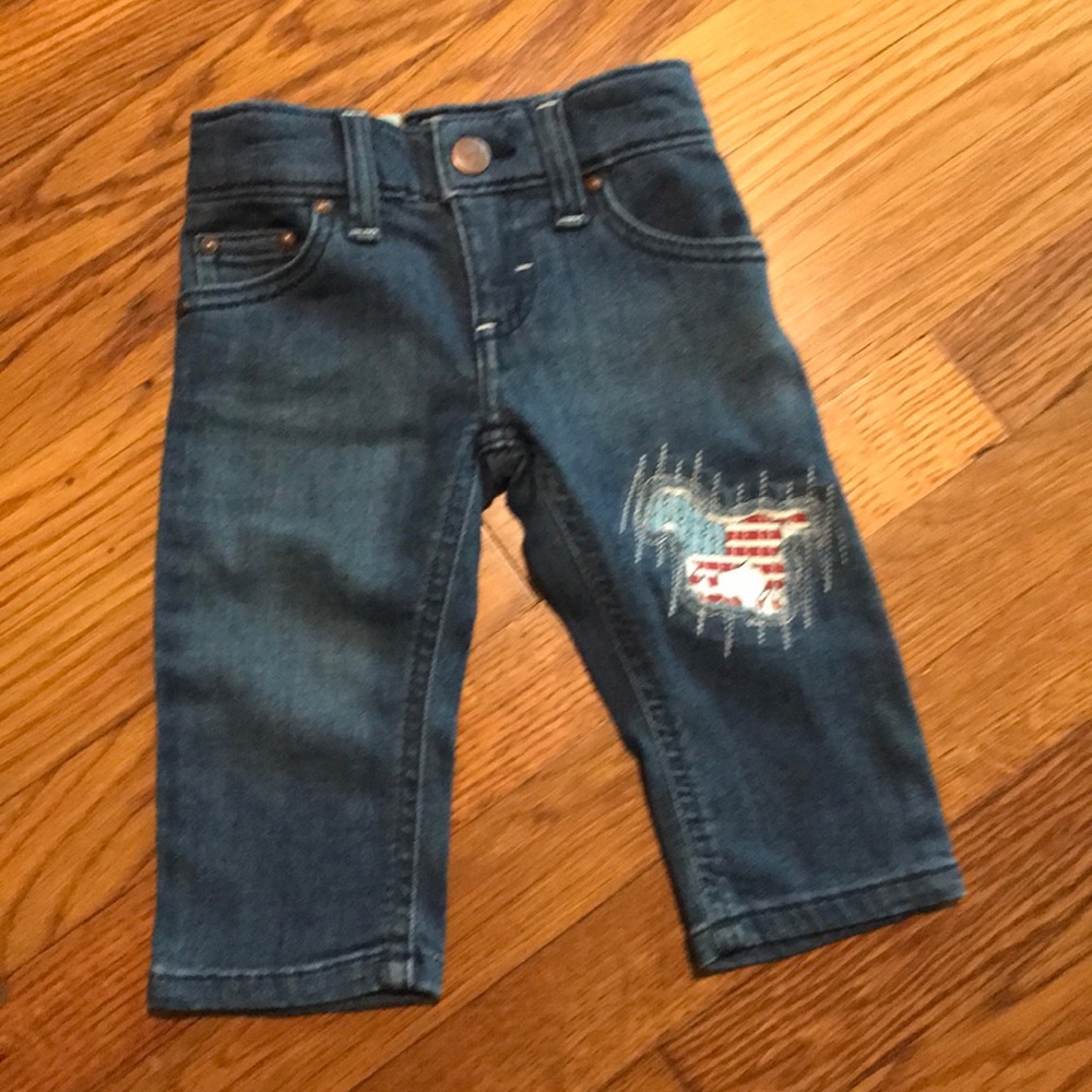 NWT wrangler jeans 3-6 months